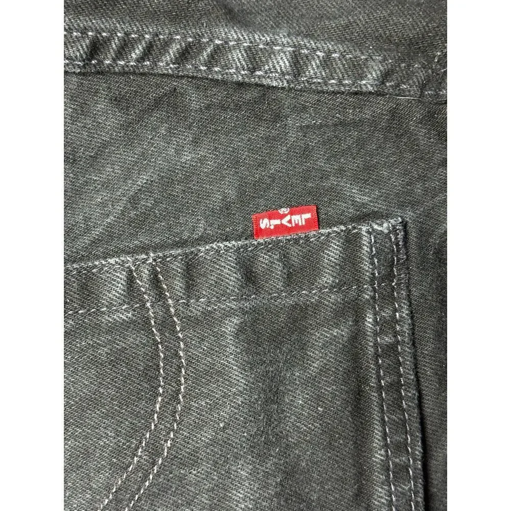 Levi’s Men’s 501 ‘93 Premium 28x30 Big E Charcoal Straight Leg Jeans
